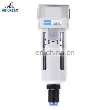 High Precision Wholesale AF Series Pneumatic Air Source Treatment AF2000-01D AF3000-02D Air Filter With Auto Drain thumbnail-5