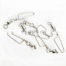 5pcs/bag Curved Pin Saltwater Swivel Fishing Gear Fishing Accessories Bearing Swing Swivel thumbnail-4