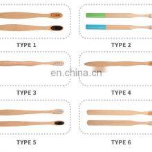 YangZhou Factory Wholesale Charcoal Bamboo Toothbrush Personal Logo thumbnail-5