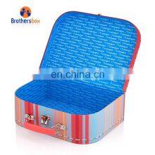 paper suitcase box gift storage box with lid