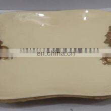 Gold Plated Orchid HandleTray thumbnail-5