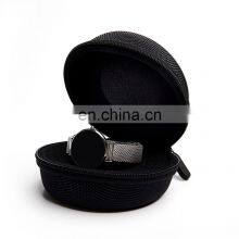 Travel Watch Storage Case Portable Custom Single Slot Leather Watch Box Watch Display Organizer thumbnail-1