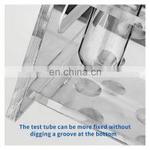 12 Holes Clear Acrylic Test Tube Holder thumbnail-5