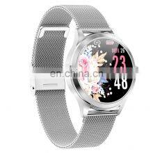 LW07 Round Touch Smartwatch Stainless Steel IP68 Waterproof Health Smart Watch Phone for Women thumbnail-2