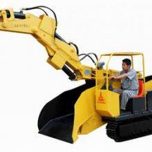 Haggloader KB8L Continuous loading in narrow or confined spaces in long tunnels Rubber tired