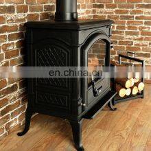 Real Fire Wood-Burning Home Rural Heating Cast Iron European-Style American Villa Homestay Living Room Heating Stove Fireplace thumbnail-5