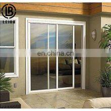USA Custom Design UPVC Profile Heat Resistant Sliding PVC Doors