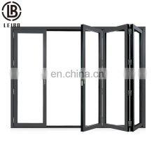 Double Glazing Aluminum Sliding Door Aluminum Glass Patio Exterior Bifold Doors