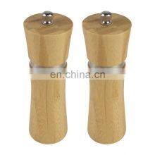 Wooden Salt and Pepper Grinder Set Elegant Sea Salt Grinder and Pepper Mill Set for Seasoning Cooking Dining thumbnail-3