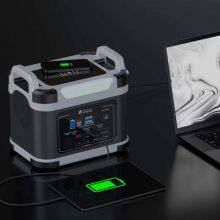 Mobile Phone Wireless Charging Outdoor Portable Power Station With AC Outlet thumbnail-4