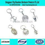 Beautiful Design Abacus Shape Nickel Plated Keychain thumbnail-3