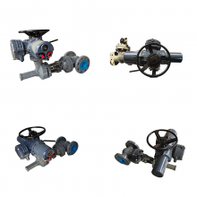 DN100 Motorized Actuator With Gate Valves Industrial Valve