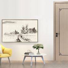 European Standard Fire Door Manufacturer Custom Fire Indoor Wooden Doors for House Modern Hotel Fire Rated Doors With Frames thumbnail-4