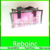 Clear Promotional PVC Custom Tote Bag With PP Webbing Handle(20151027A08)
