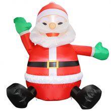 2025 Santa Inflatable With Xmas Blow up – Perfect for Xmas Decor thumbnail-1