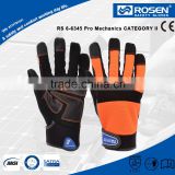 RS SAFETY Synthetic leather working glove in touch screen fingertips and Driving gloves