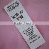 New Arrival Customized Printed Satin Care Label thumbnail-1
