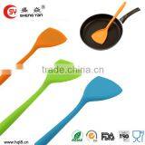 Colorful FDA Silicone Colorful Silicone Heat Resisiant Protable Truner With Stainless Steel Quality Choice