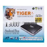 Full HD Tiger Star I3000 android dvb-s2 Digital Satellite Receiver Android TV Box