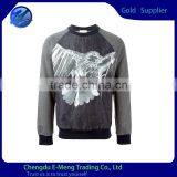 Wholesale 100% Cotton Low Price Premium Printed Round Neck Sweat Shirt thumbnail-1