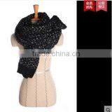 Fashion Newest Two Colors Mohair Knitted Unisex Women Man Winter Scarf thumbnail-6
