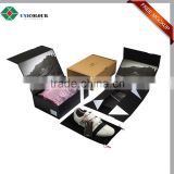 custom cardboard paper folding storage box for shoes packaging