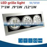 Energy Saving Powerful White/warm White Led Spot Light Grille 36W, Ceiling Grille Light Led 21W 27W
