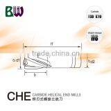 Brazed Carbide Helical End Milling Cutter Milling Cutter For Side and Face Milling thumbnail-2
