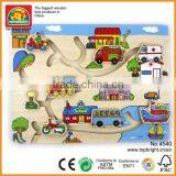 Top Bright- Wooden Puzzle Sliding Board thumbnail-1