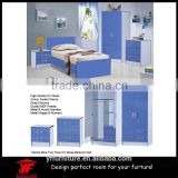 High gloss double color wardrobe design furniture bedroom set                        
                                                                                Supplier's Choice
