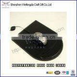 Wholesale Fashion Black Leather Computer Office Mouse Pad