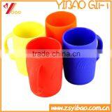 100% Food Grade Candy Color Heat Resistant Silicone Coffee Cup