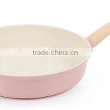 8pcs Pink Aluminum Non-stick Press Cookware Set Kitchen Used Fry Egg Pizza Pan Skillet Saucepan Cooking Pot Sauce Pot thumbnail-3