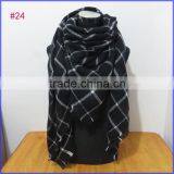 Hot Selling Winter Tartan Plaid Scarf Cashmere thumbnail-6