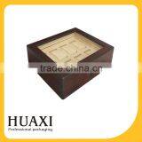 Custom Made Wood Acrylic Watches Organizer Wooden Watches Display Box