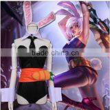 Online Game LOL Cosplay the Exile Riven Cosplay Costume Bunny Costume Easter Day Halloween Costumes for Women One Size