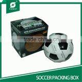 PRINTED FOOTBALL PACKING BOX WITH PVC WINDOW thumbnail-2