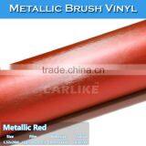 CARLIKE Red Chrome Metallic Brushed Car Body Decoration Vinyl Sticker thumbnail-3