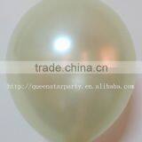 Latex balloons party balloons Metallic color light Green