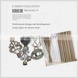 Classic Rose Crystal Curtain Finials, Copper Iron Pipe ,curtain Bracket thumbnail-5