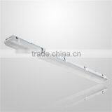 Tri-proof IP65 LED Tube 4 Foot Vapor / Dust Proof Light Fixtures for Industrial Use