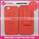 New Cover Embossed Cell Phone Case for Apple Iphone 5" Case