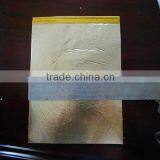 Imitation Gold Leaf in Booklet 14x14 Bronze Leaf 6sheet/booklet Under Plastic Film thumbnail-2