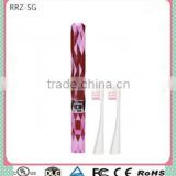 Good quality Travel use Portable sonic toothbrush with Diamond design