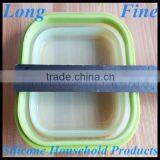 China Manufacturing 100% Food Grade Silicone Collapsible Box