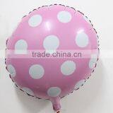 18inch A Variety of Colors Polka Dot Helium Balloons Wedding Mylar Aluminum Wave Point Balloon thumbnail-6