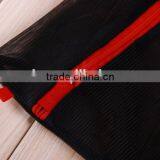 YIWU RODA 100%polyester Exquisite Embroidery Square Black Washing Bag thumbnail-4