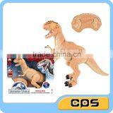 children dinosaur toy plastic rc animal model with light