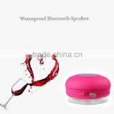 Mobile Phone Stereo Music Bluetooth Shower Speaker With Mic