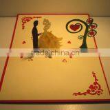 On Your Wedding Day 3d Pop up Greeting Card thumbnail-2